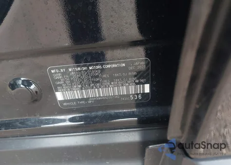 2022 Mitsubishi Eclipse Cross Se/Se Special Edition/Sel/Sel Special Edition from USA, damaged, VIN JA4ASWAA6NZ057342